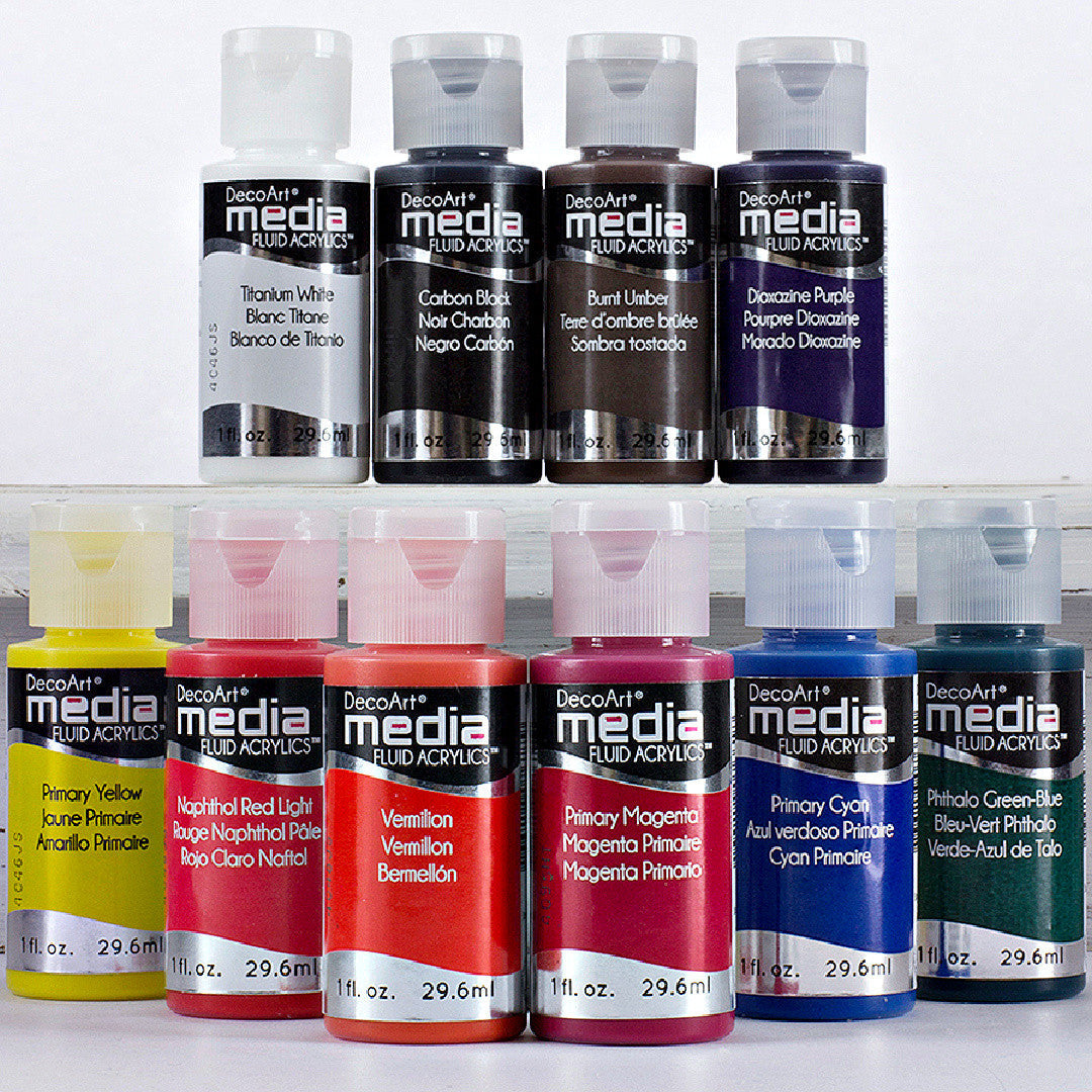 DecoArt Media Fluid Acrylics - DecoArt