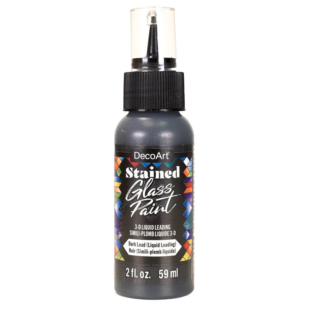 Stained Glass Paint 3-D Liquid Leading - DecoArt