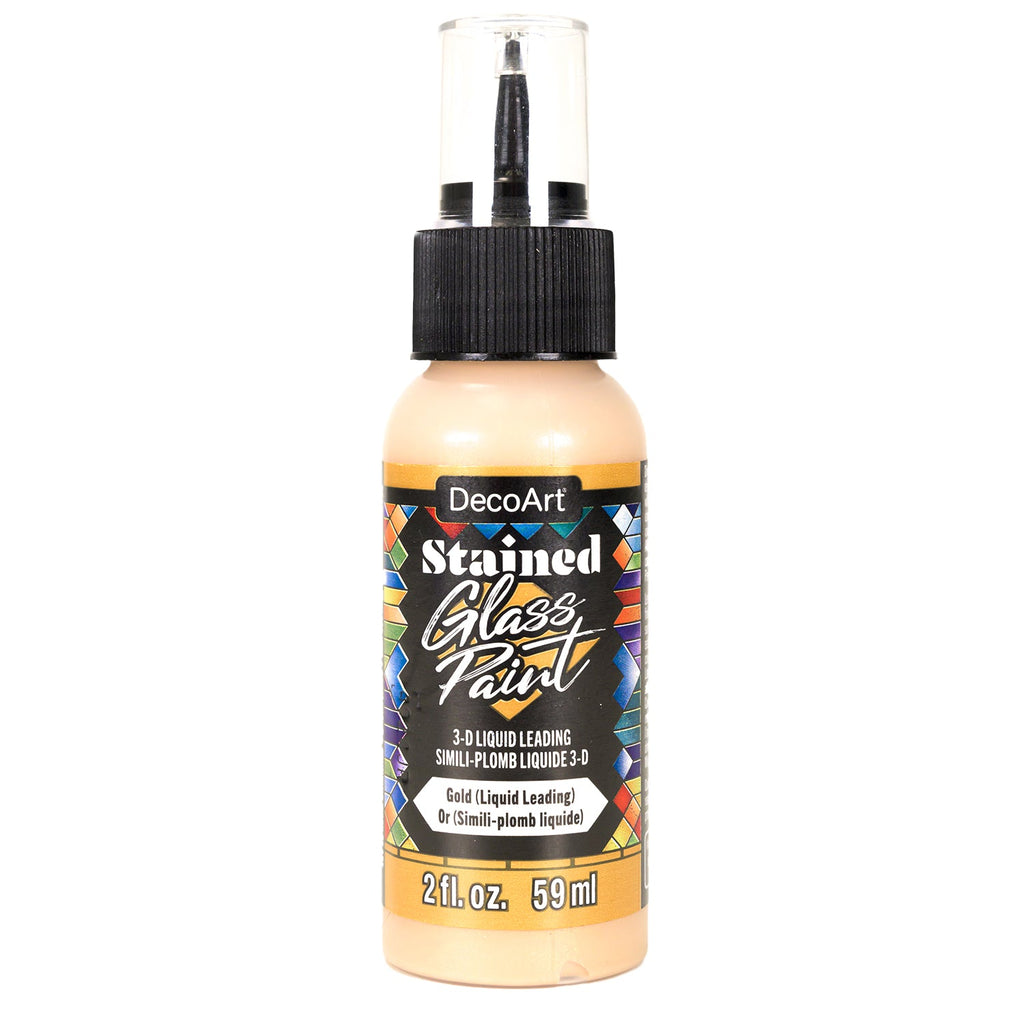 Stained Glass Paint 3-D Liquid Leading - DecoArt