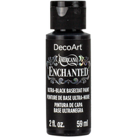 Americana Enchanted Ultra Black Basecoat - DecoArt