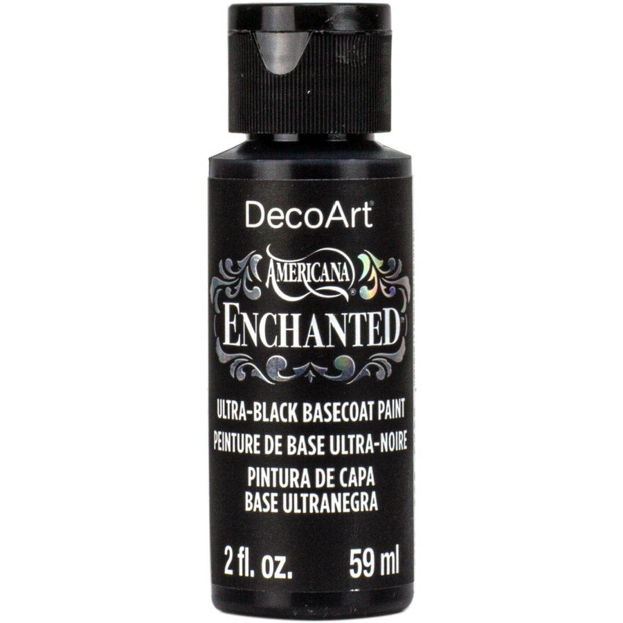 Americana Enchanted Ultra Black Basecoat - DecoArt
