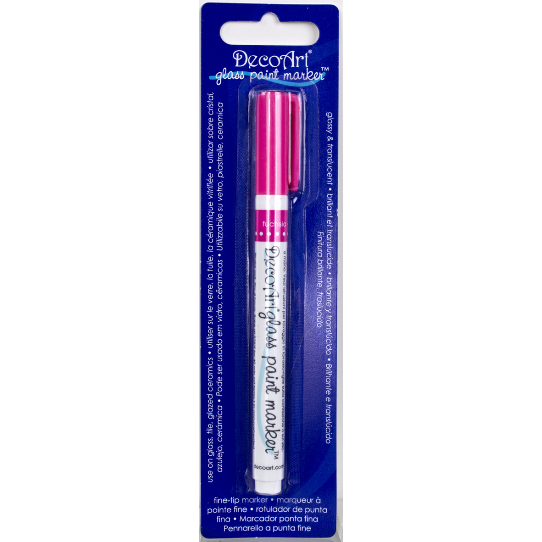 Transparent Glass Paint Markers - DecoArt