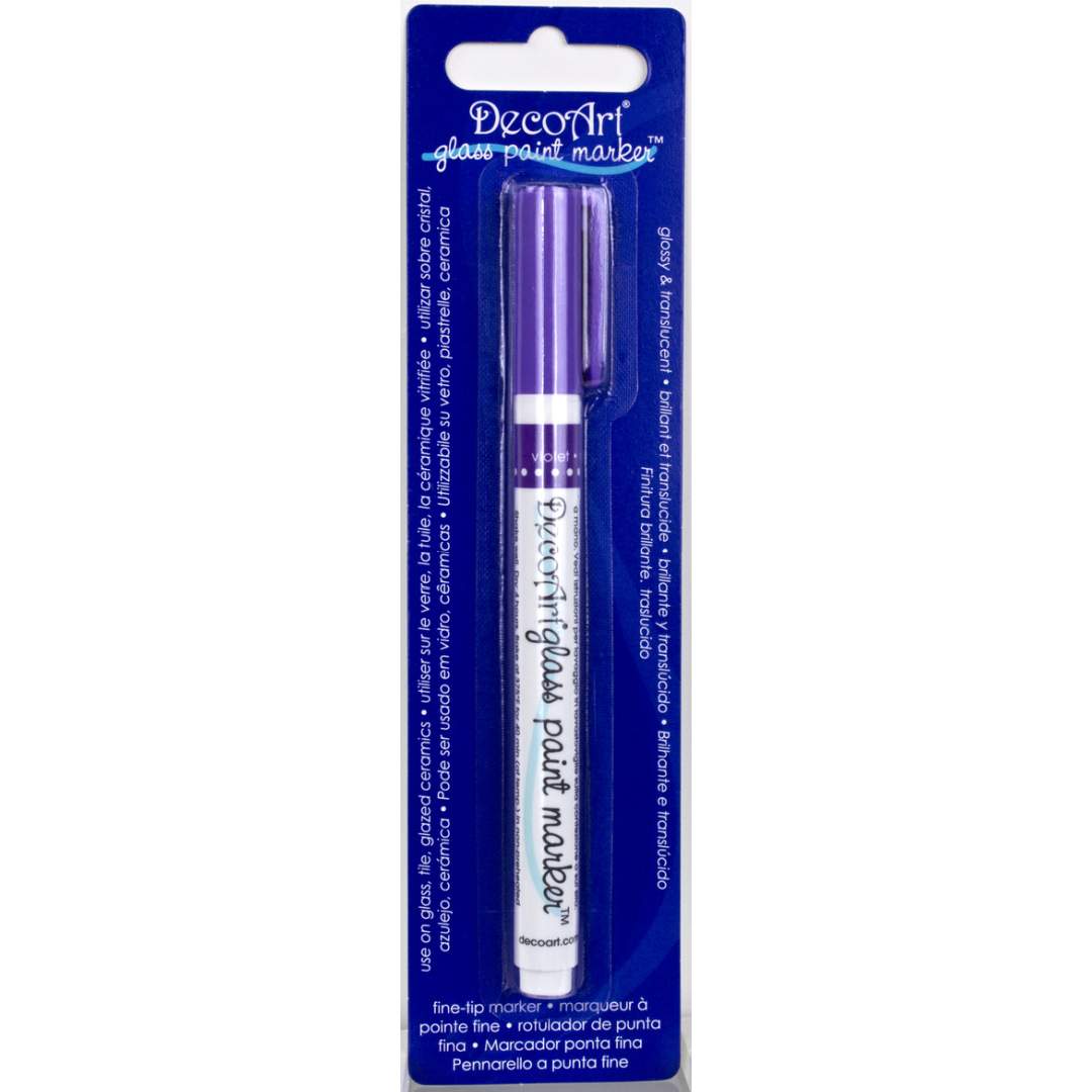 Transparent Glass Paint Markers - DecoArt