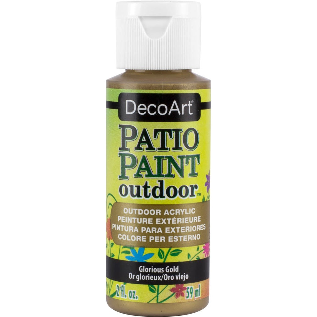 DecoArt Patio Paint Outdoor Acrylics Metallics - DecoArt