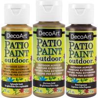 DecoArt Patio Paint Outdoor Acrylics Metallics - DecoArt