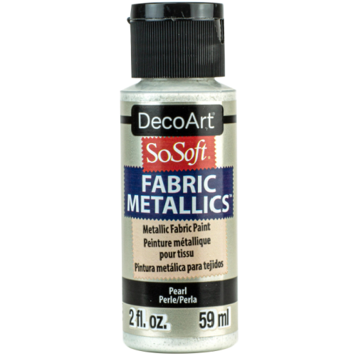 SoSoft Metallic Fabric Paint - DecoArt