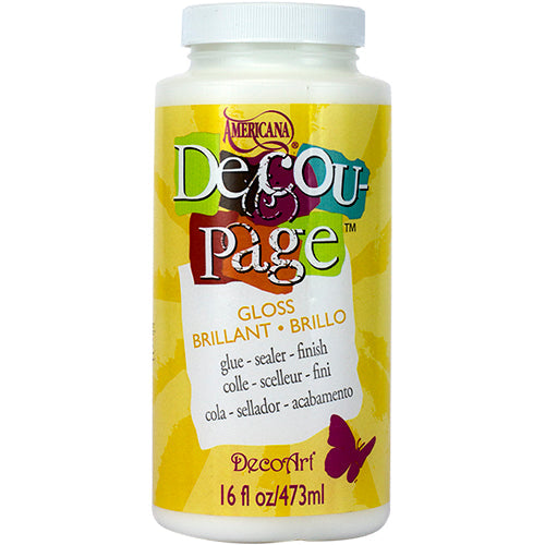 Americana Decou-Page Glues - DecoArt