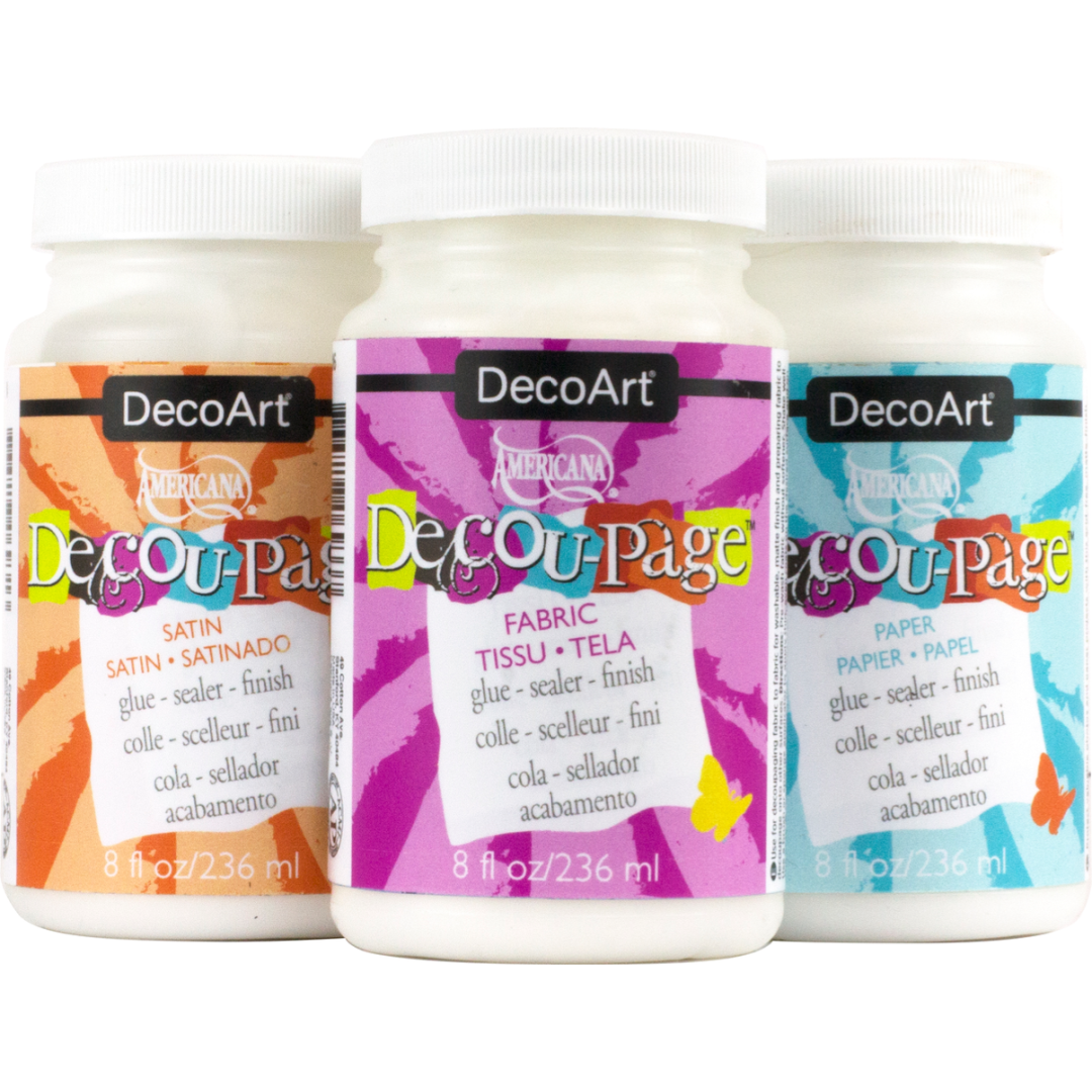 Americana Decou-Page Glues - DecoArt