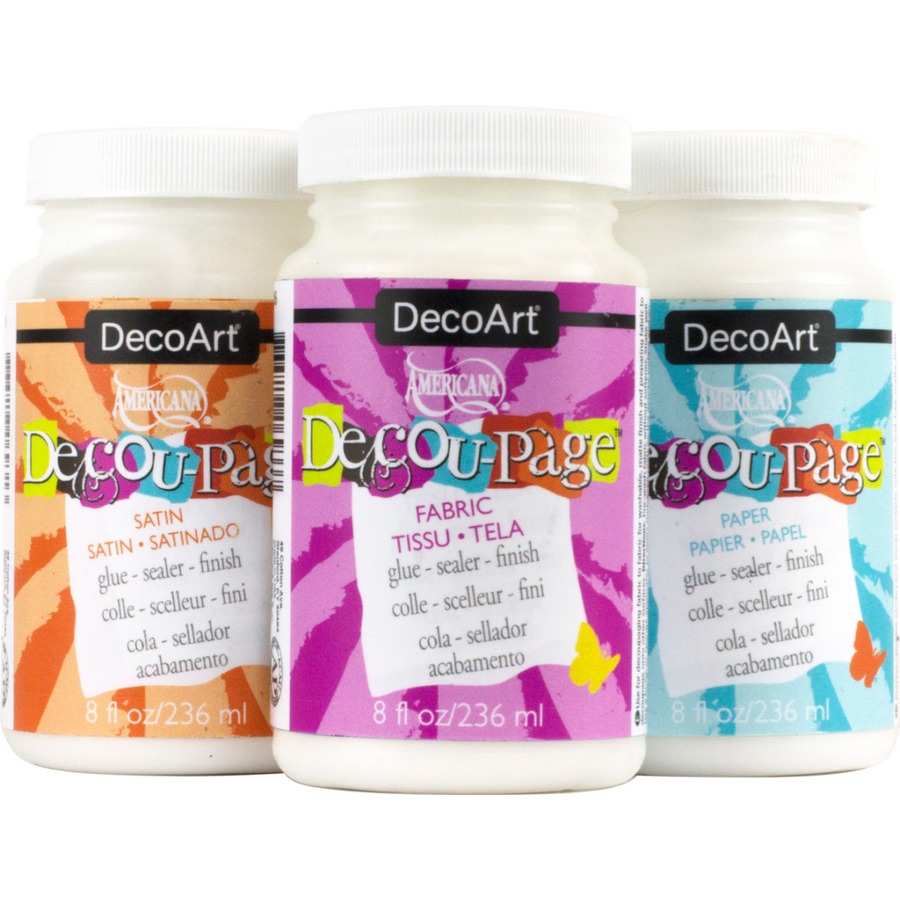 Americana Decou-Page Glues - DecoArt