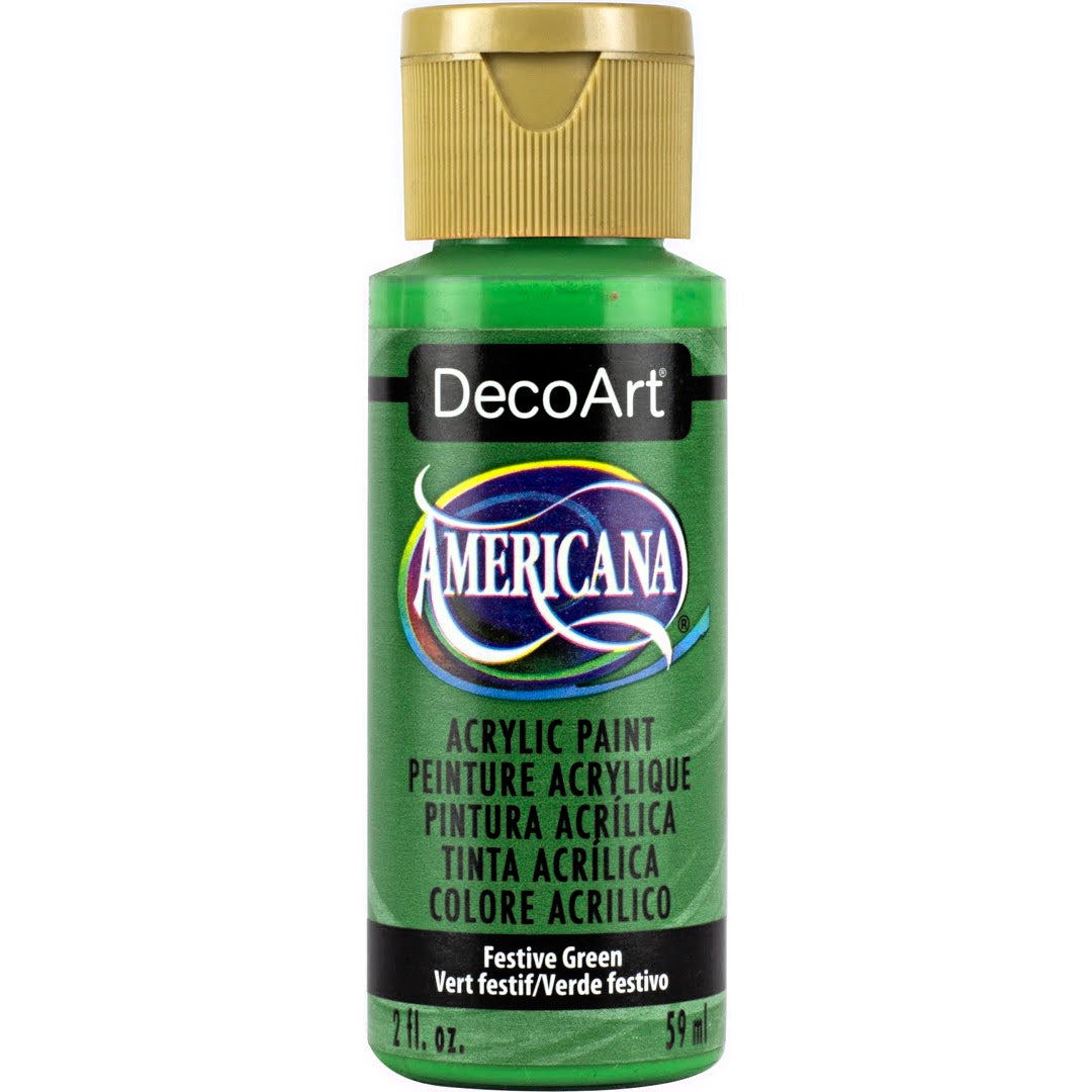 Americana Acrylics Greens - DecoArt