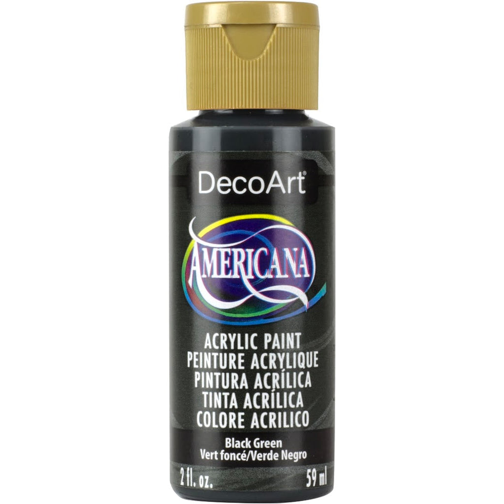 Americana Acrylics Greens - DecoArt