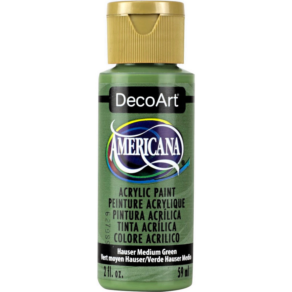 Americana Acrylics Greens - DecoArt