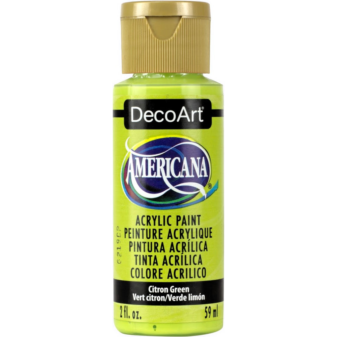 Americana Acrylics Greens - DecoArt