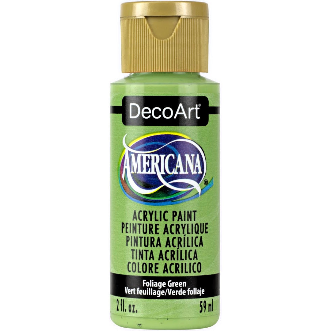 Americana Acrylics Greens - DecoArt