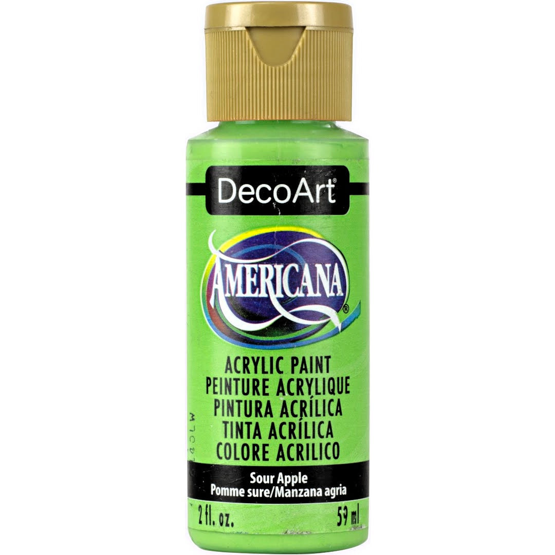 Americana Acrylics Greens - DecoArt