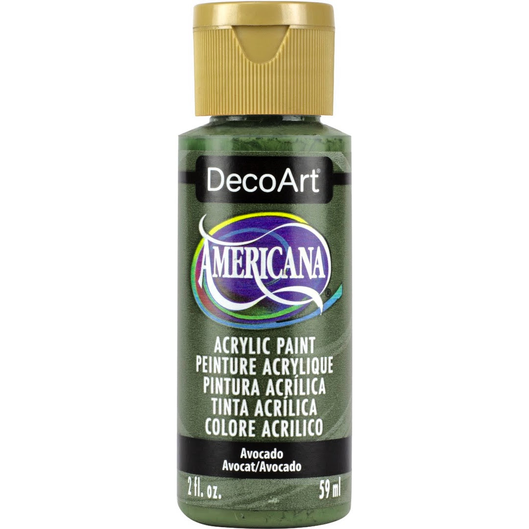 Americana Acrylics Greens - DecoArt
