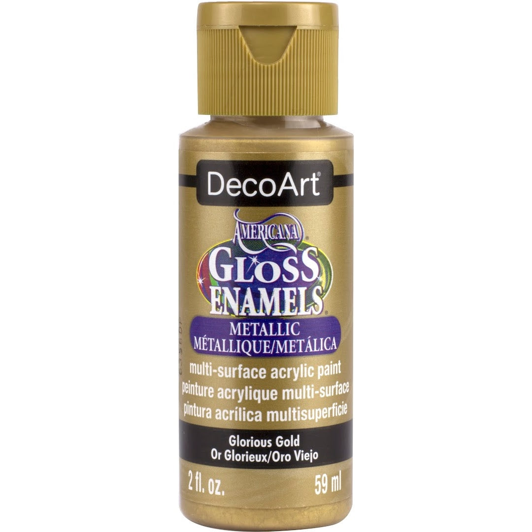 Americana Gloss Enamels Metallics - DecoArt