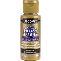 Americana Gloss Enamels Metallics - DecoArt