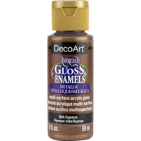 Americana Gloss Enamels Metallics - DecoArt