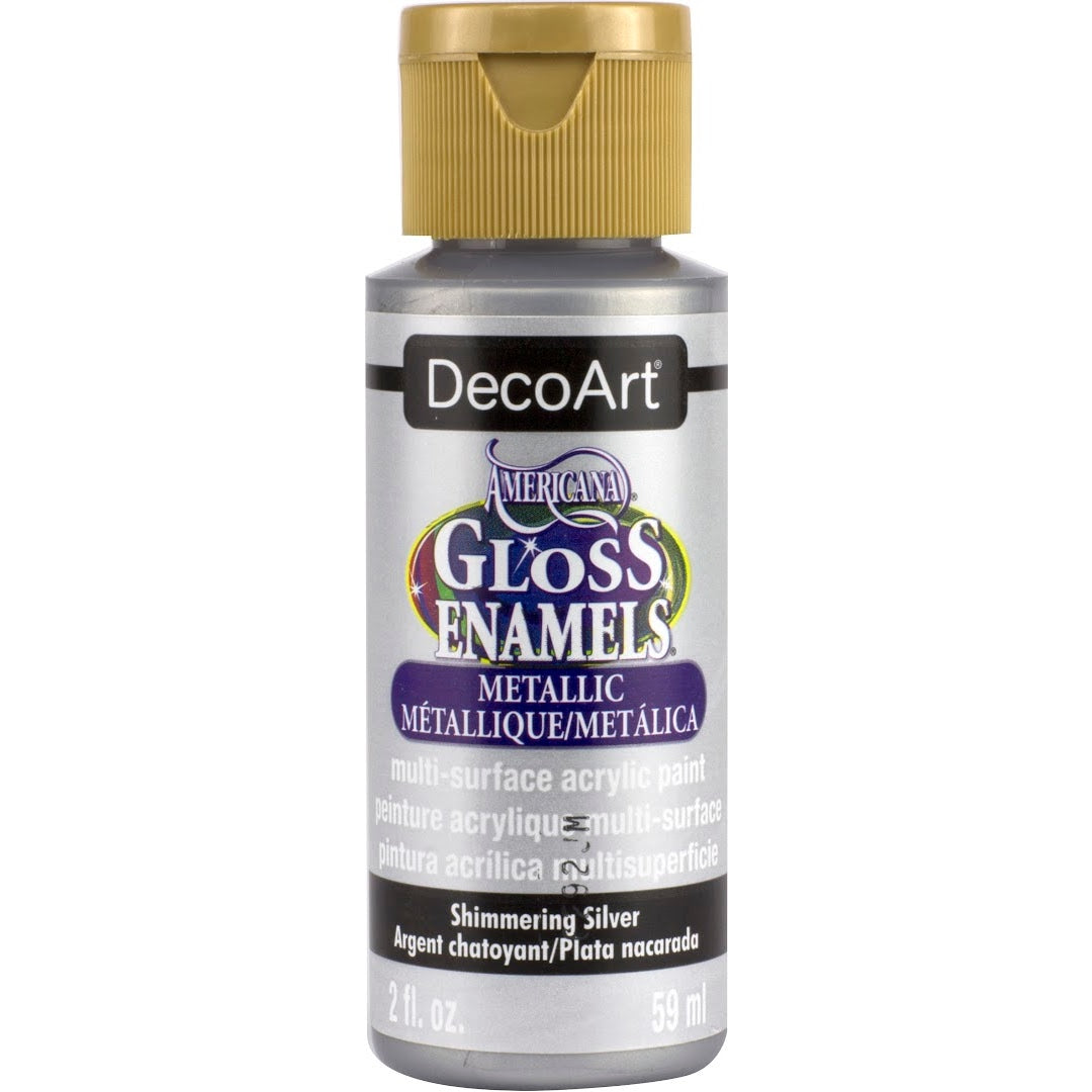 Americana Gloss Enamels Metallics - DecoArt