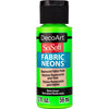 SoSoft Neon Acrylic Fabric Paint - DecoArt