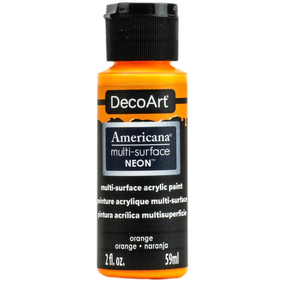 Americana Multi-Surface Acrylics Neons - DecoArt