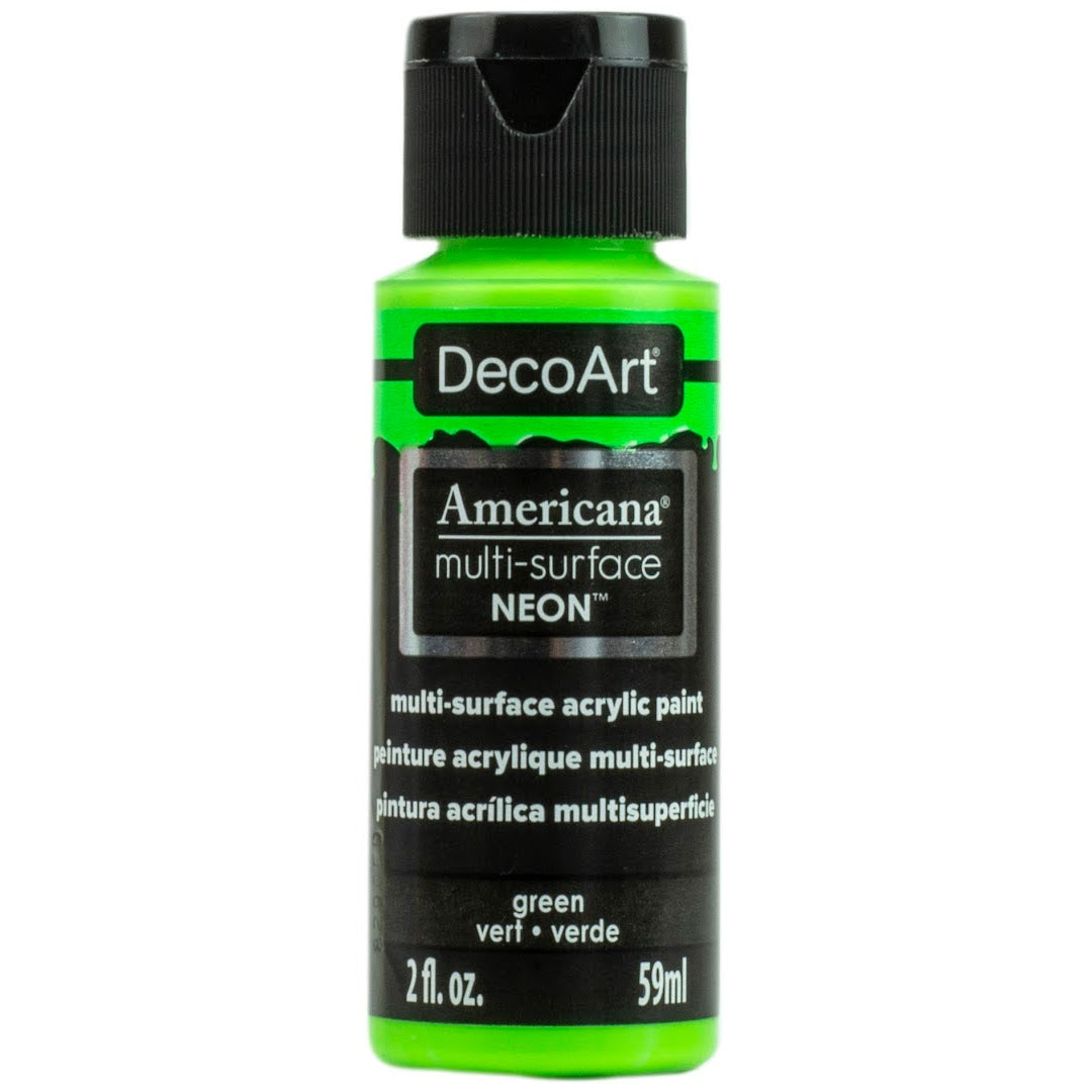 Americana Multi-Surface Acrylics Neons - DecoArt