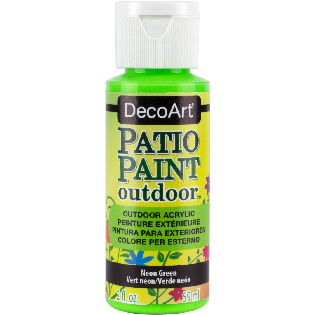 DecoArt Patio Paint Outdoor Acrylic Neon Paint - DecoArt