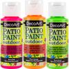DecoArt Patio Paint Outdoor Acrylic Neon Paint - DecoArt