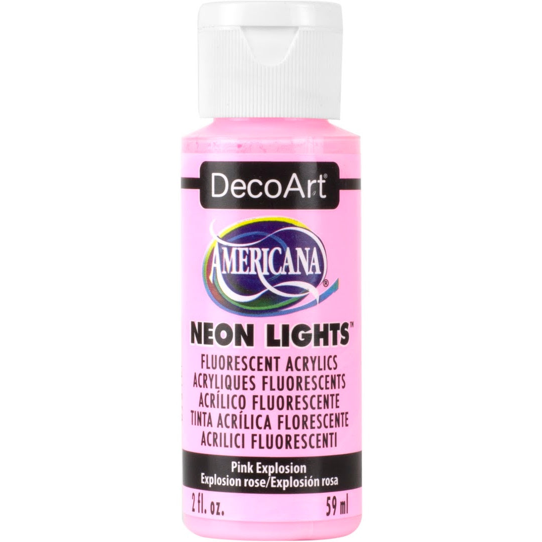 Americana Neon Lights Acrylic Paint - DecoArt