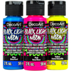 Black Light Neon Paint - DecoArt