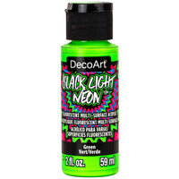 Black Light Neon Paint - DecoArt
