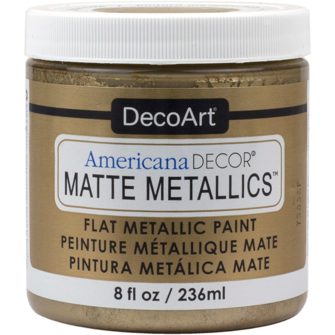 Americana Decor Matte Metallics - DecoArt