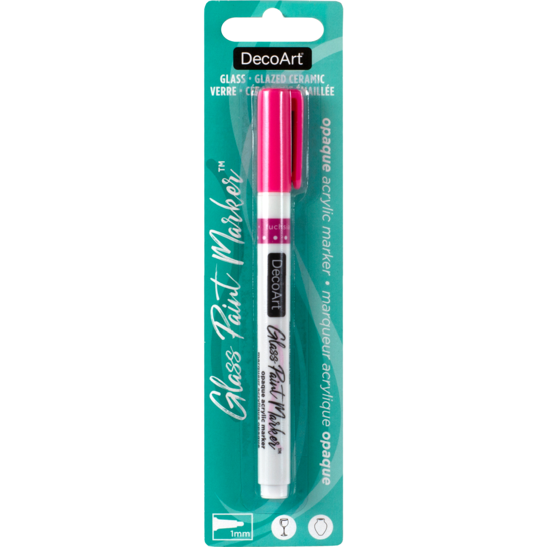 Opaque Glass Paint Markers - DecoArt