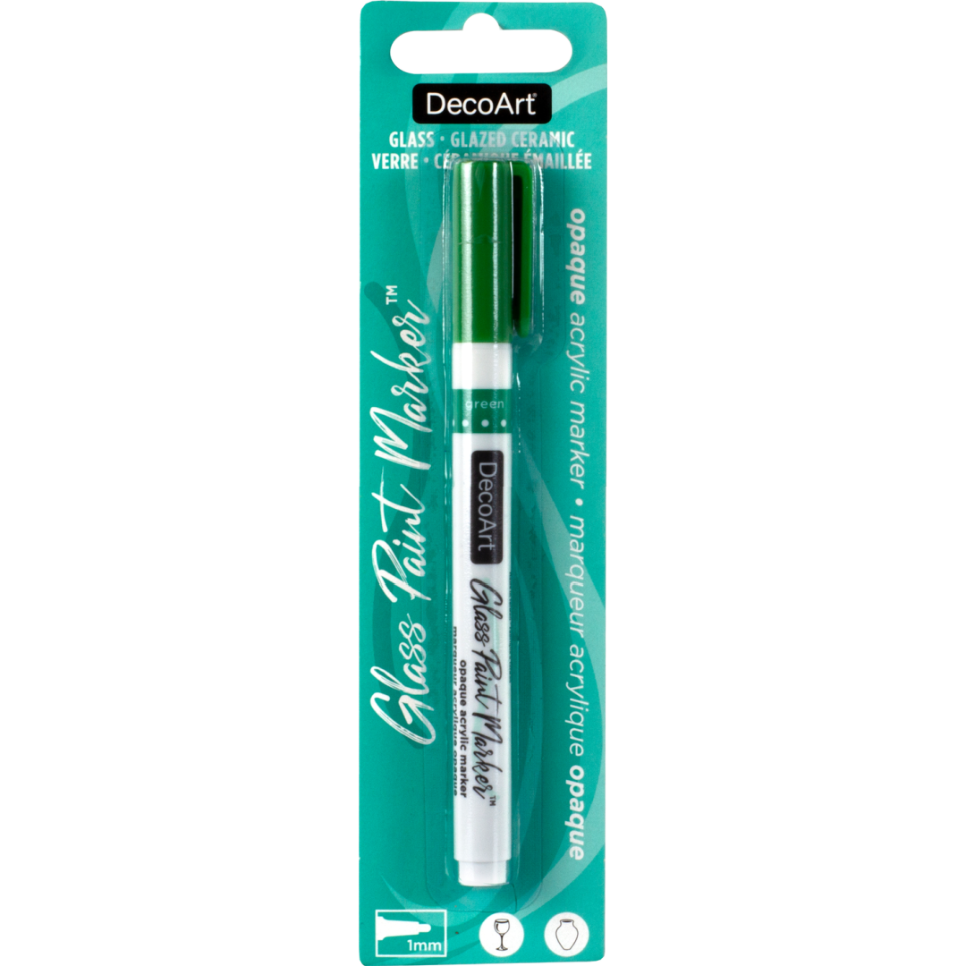 Opaque Glass Paint Markers - DecoArt