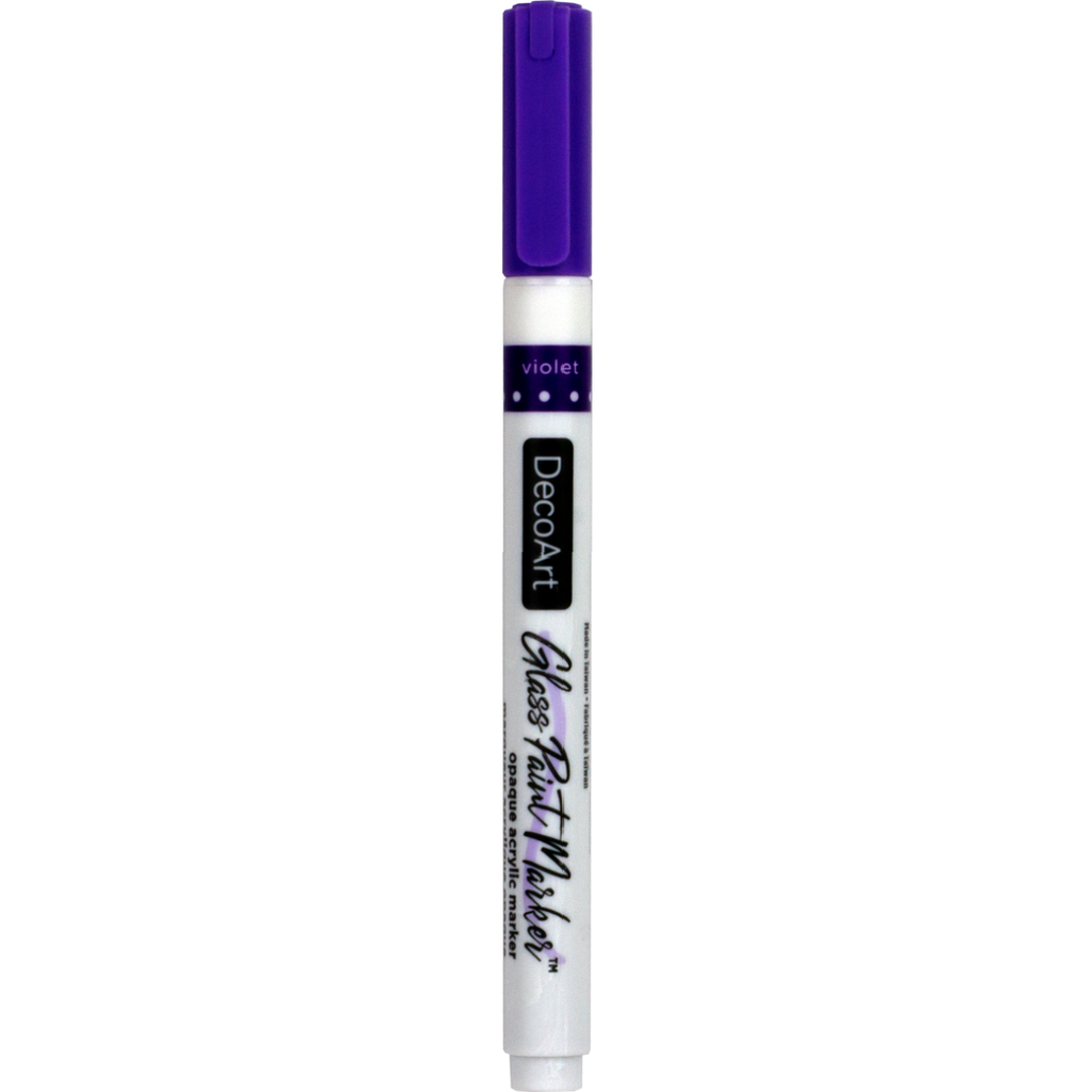 Opaque Glass Paint Markers - DecoArt