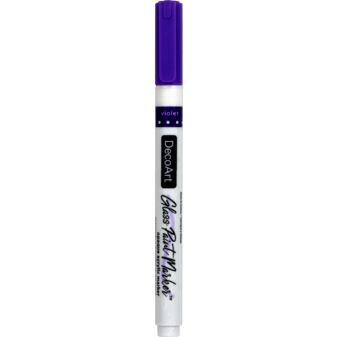 Opaque Glass Paint Markers - DecoArt