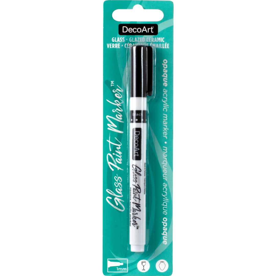 Opaque Glass Paint Markers - DecoArt