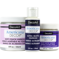 Americana Decor Varnishes - DecoArt