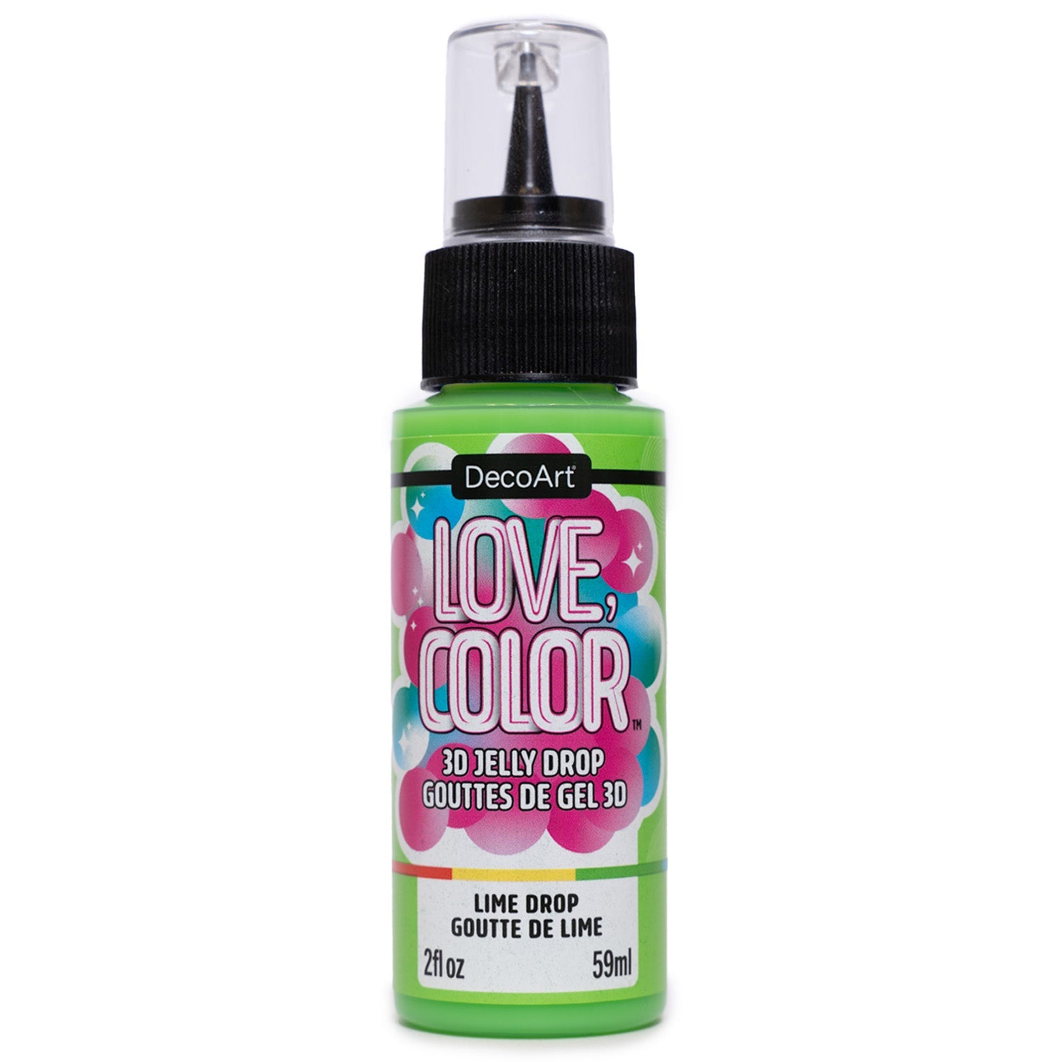 Love, Color 3D Jelly Drops - DecoArt