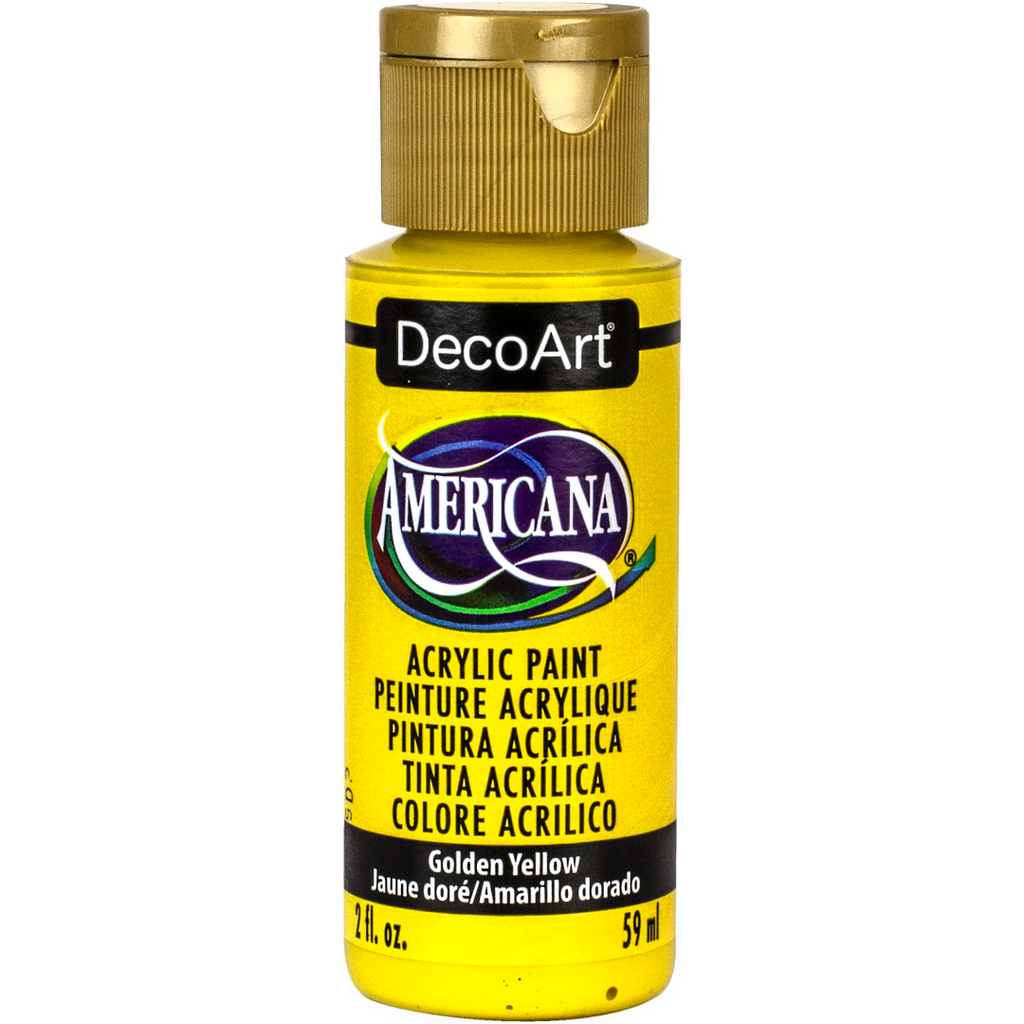 Americana Acrylics Yellows - DecoArt