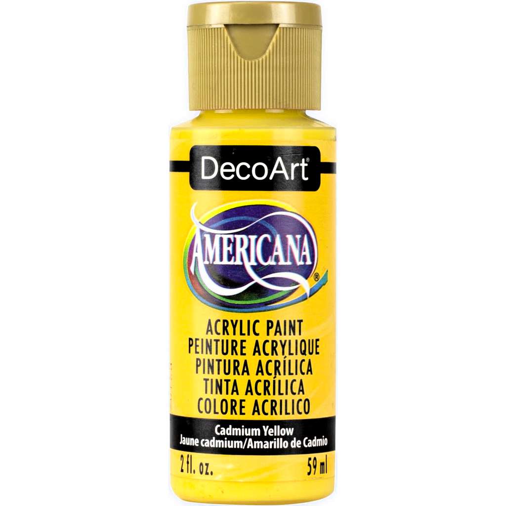 Americana Acrylics Yellows - DecoArt