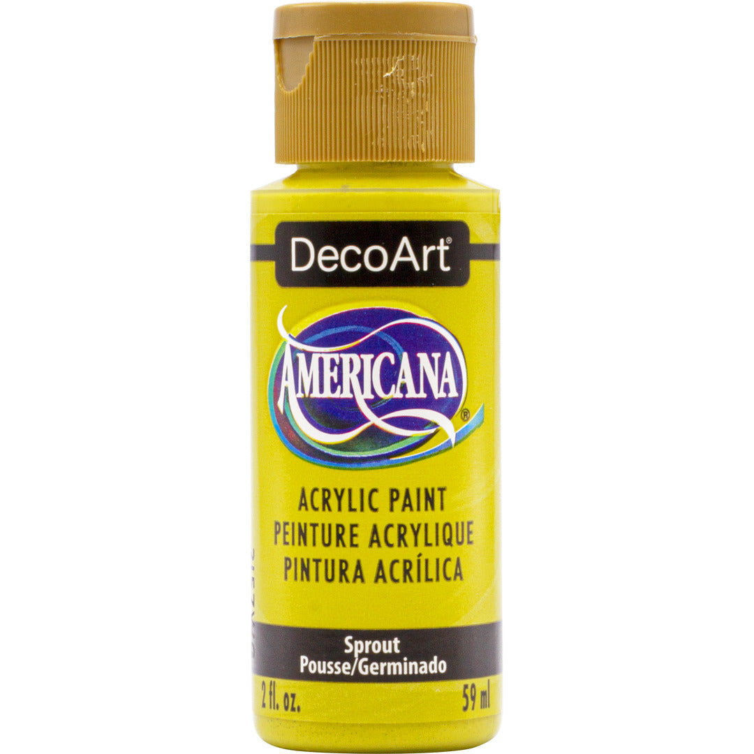 Americana Acrylics Greens - DecoArt