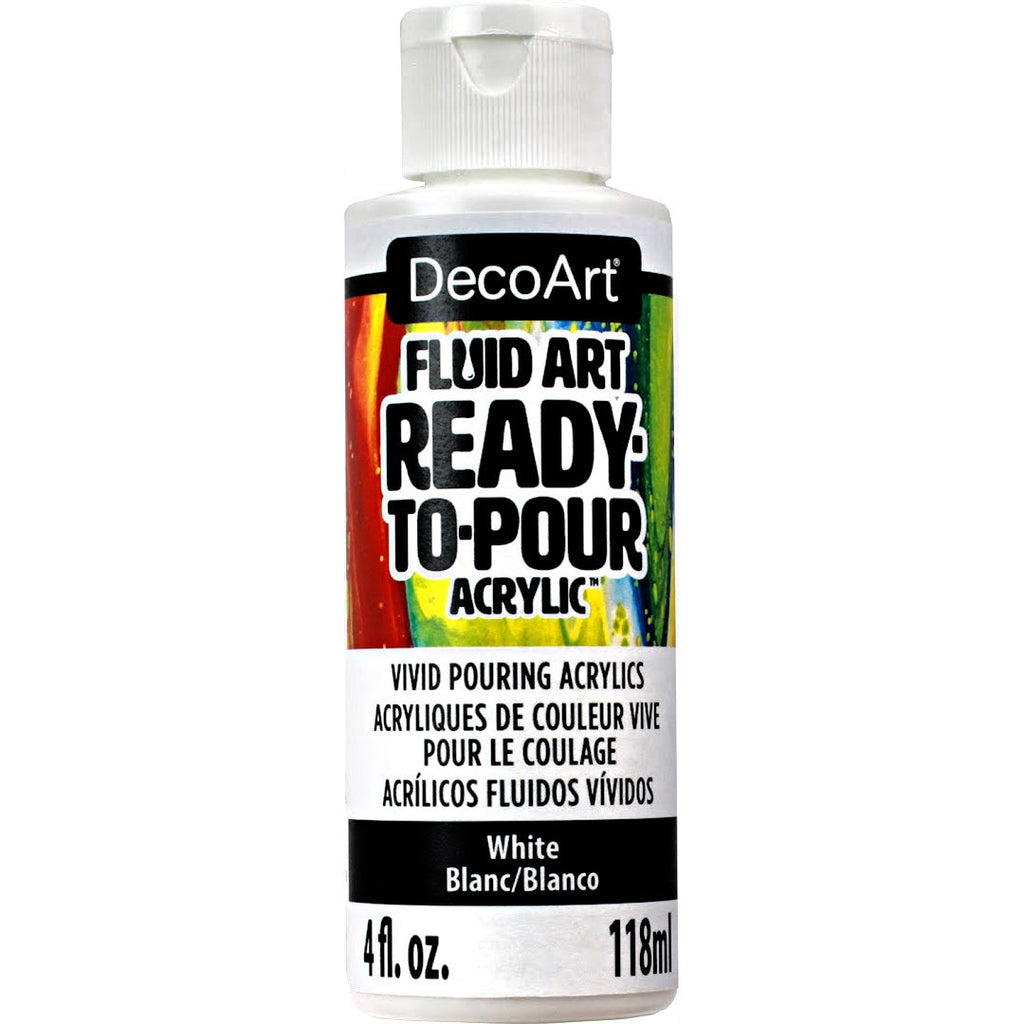 Fluid Art Ready to Pour Acrylics - DecoArt