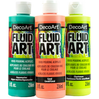 Fluid Art Ready to Pour Acrylics - DecoArt