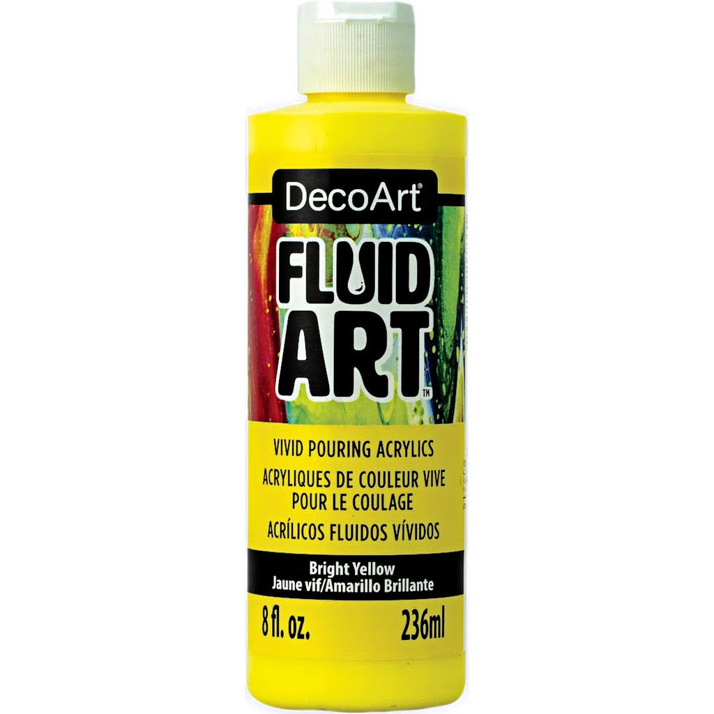 Fluid Art Ready to Pour Acrylics - DecoArt