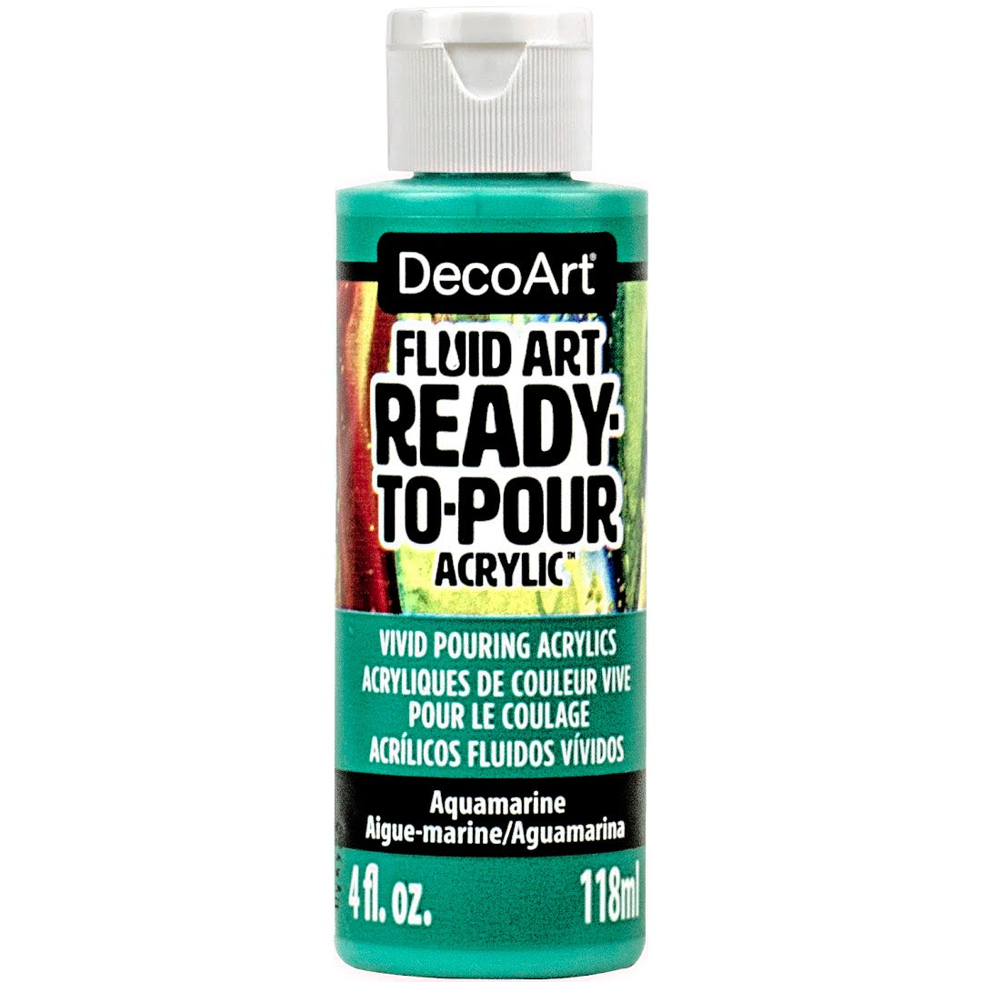 Fluid Art Ready to Pour Acrylics - DecoArt