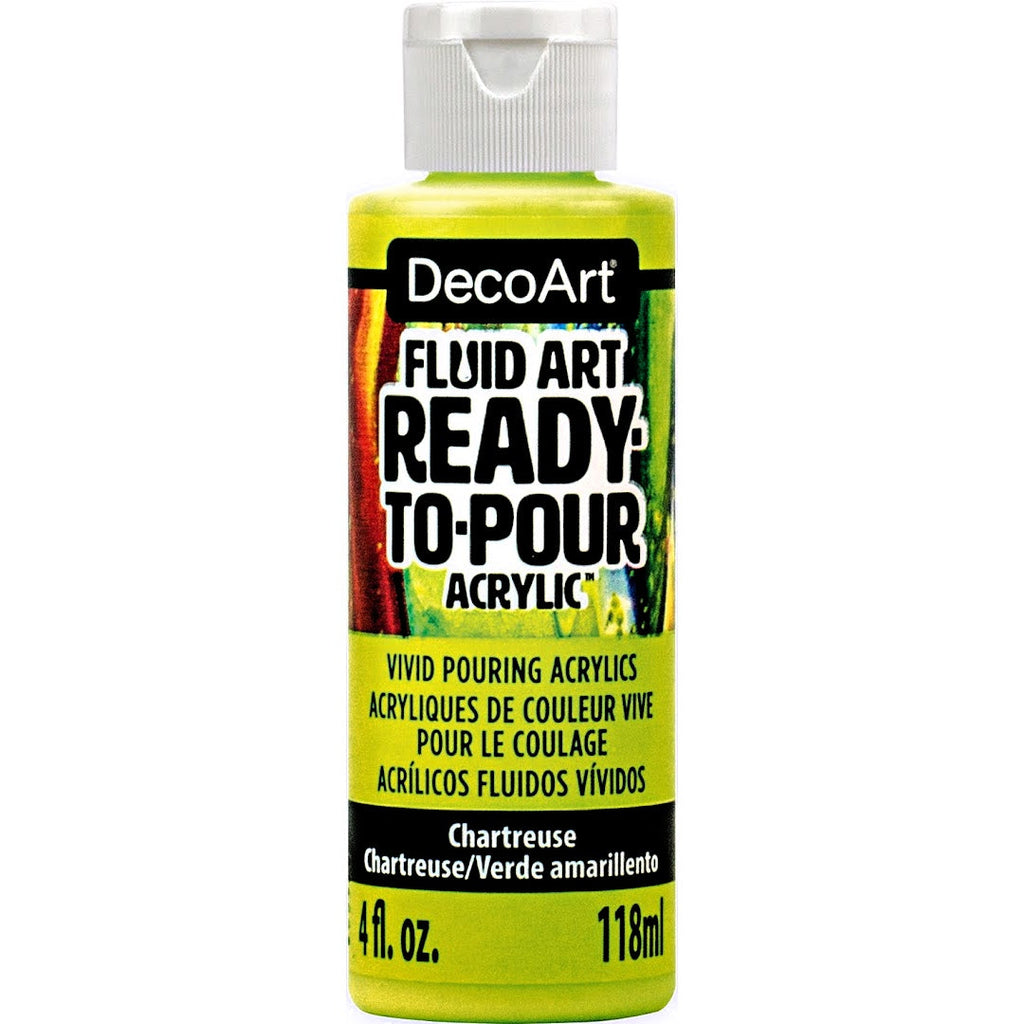 Fluid Art Ready to Pour Acrylics - DecoArt