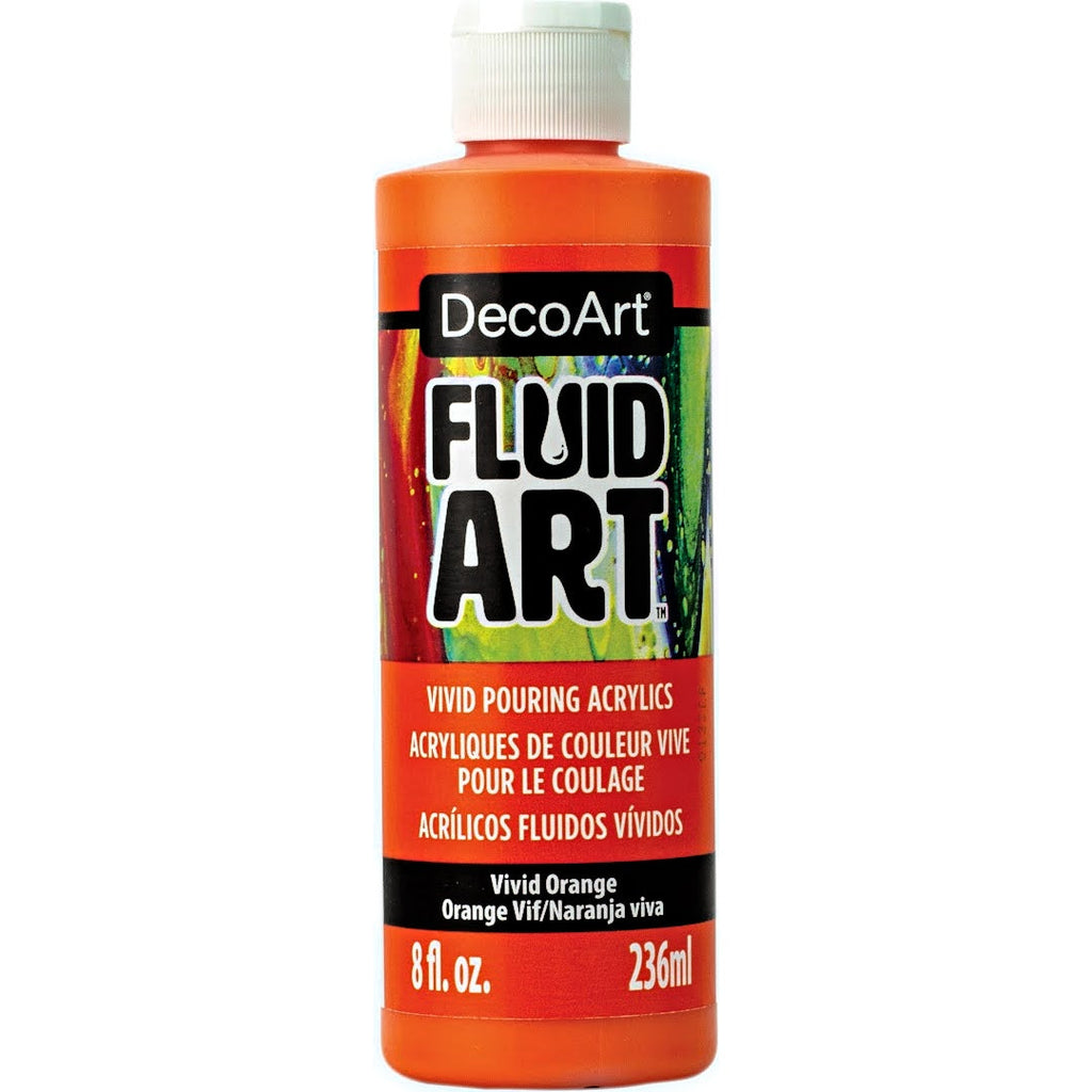 Fluid Art Ready to Pour Acrylics - DecoArt