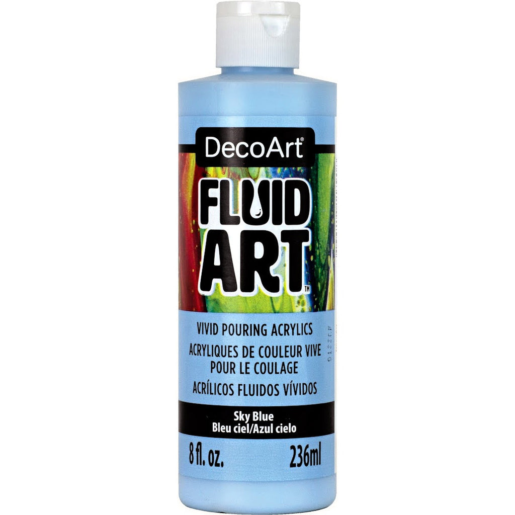 Fluid Art Ready to Pour Acrylics - DecoArt